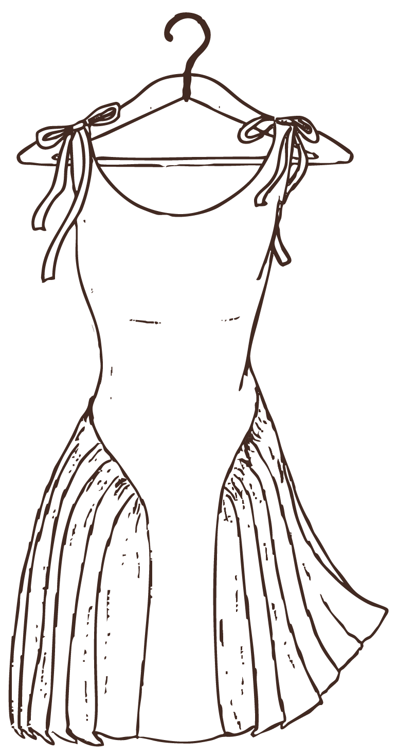 MAGNOLIA BELLE - ILLUSTRATION - DRESS - WALNUT.png