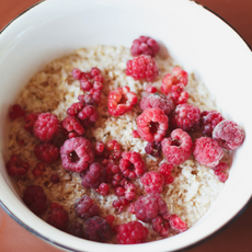 Protein Raspberry Oatmeal