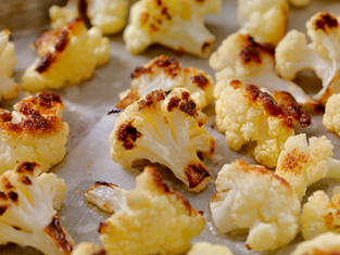 Roasted Savory Cauliflower 