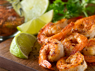 Sheet Pan Garlic Shrimp