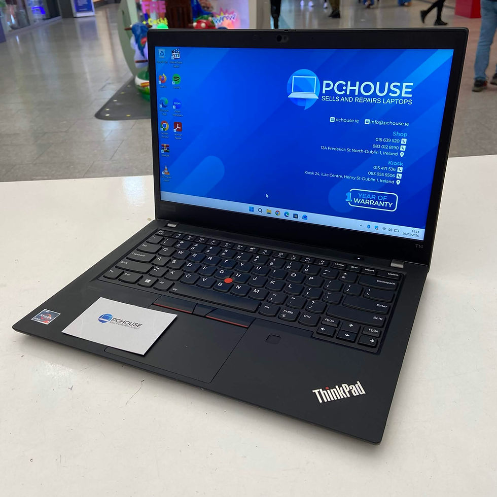 Thumbnail: Lenovo ThinkPad T14 Gen 1 | 14" | i5-7300U | SSD 256GB | RAM 16GB