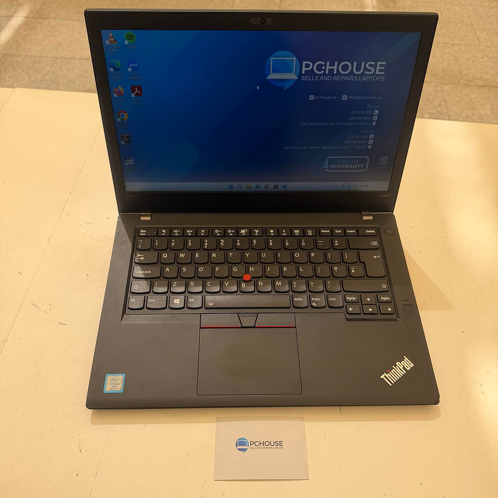 Thumbnail: Lenovo ThinkPad T480 | 14" | i5-8350U | SSD 256GB | RAM 8GB
