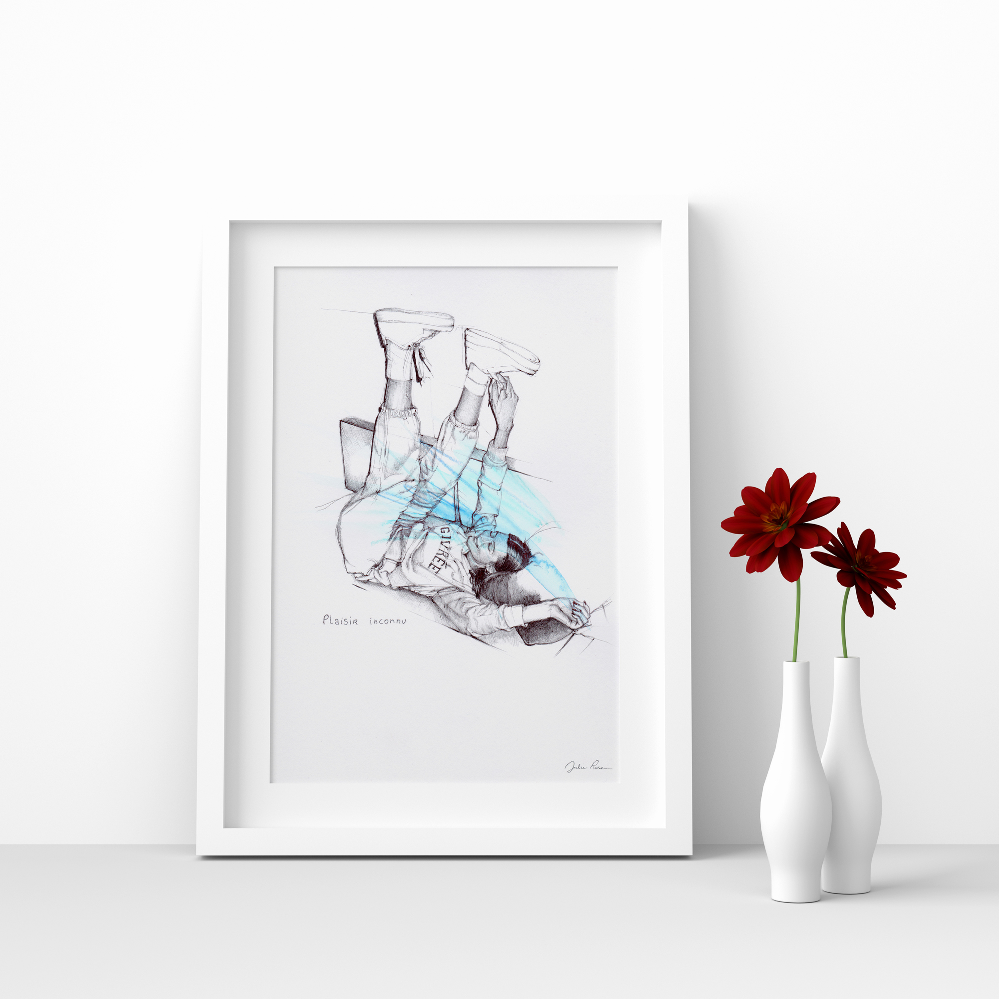 PLAISIR INCONNU - TIRAGE D'ART