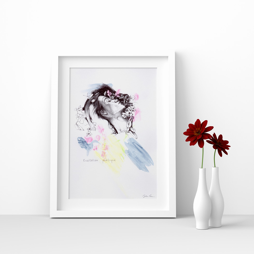 Miniature : EXALTATION POETIQUE - TIRAGE D'ART