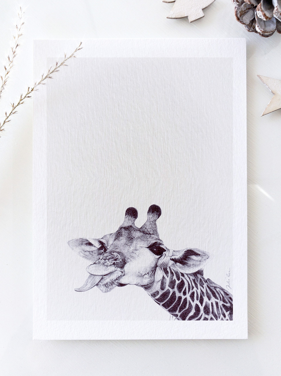 Miniature : LA GIRAFE - TIRAGE D'ART