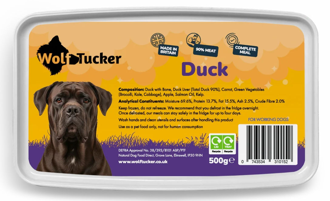 Wolf Tucker 500g Duck