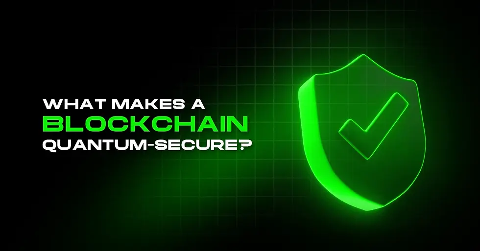 quantum-secure blockchain