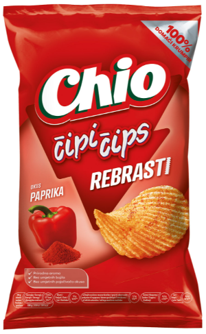 Chio Čipi čips paprika 120 g