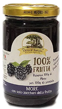 Orto d'Autore extra džem 100% kupina 340 g