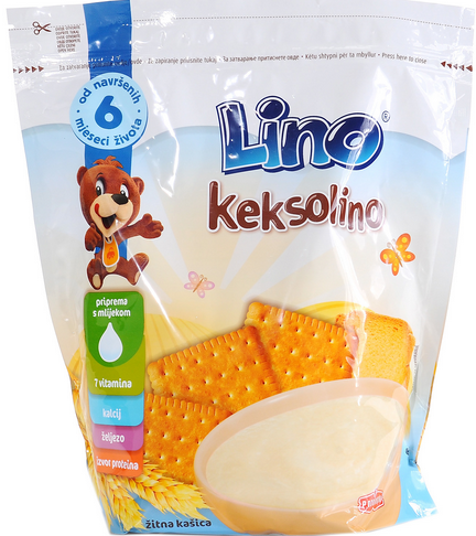 Lino Keksolino 500g – žitna kašica s okusom keksa za djecu i odrasle, online kupnja i dostava na luroni.hr