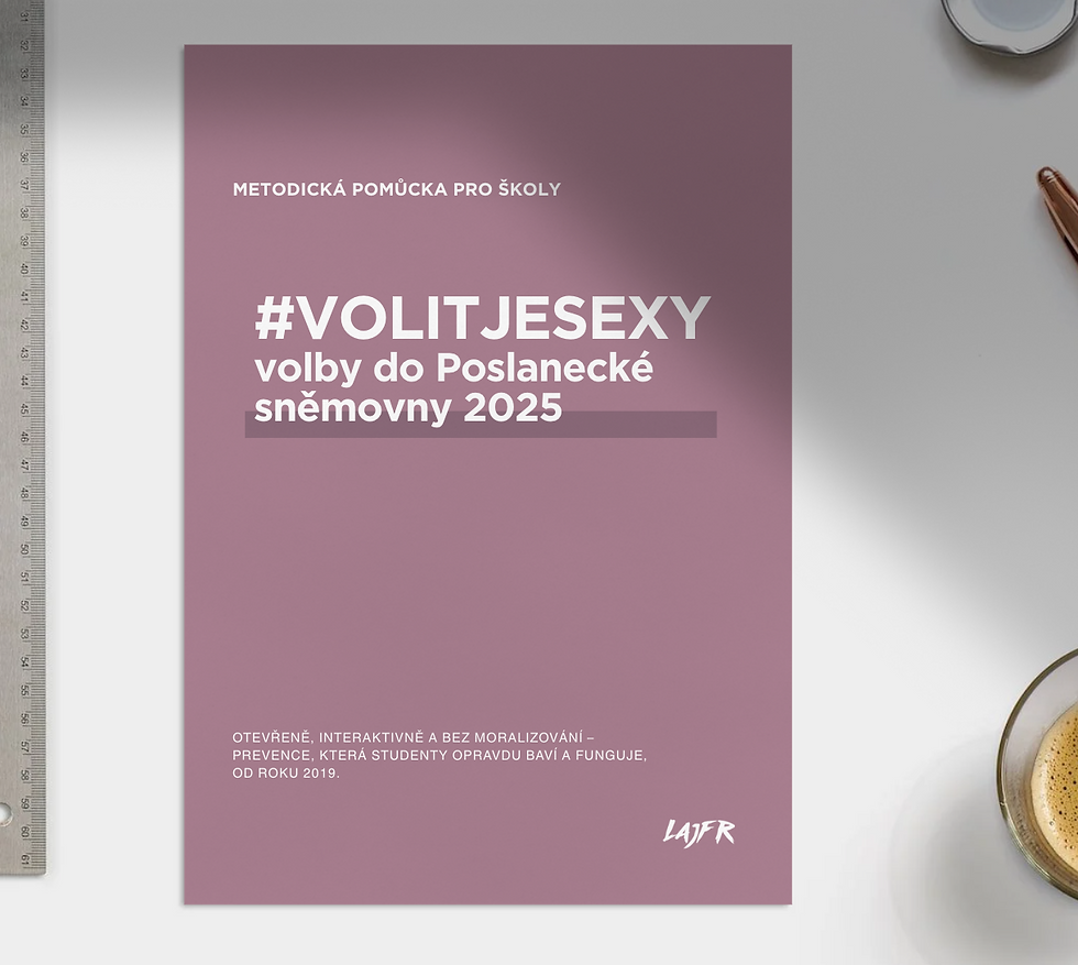 VOLITJESEXY – Metodika pro učitele: Jak mluvit se studenty o volbách