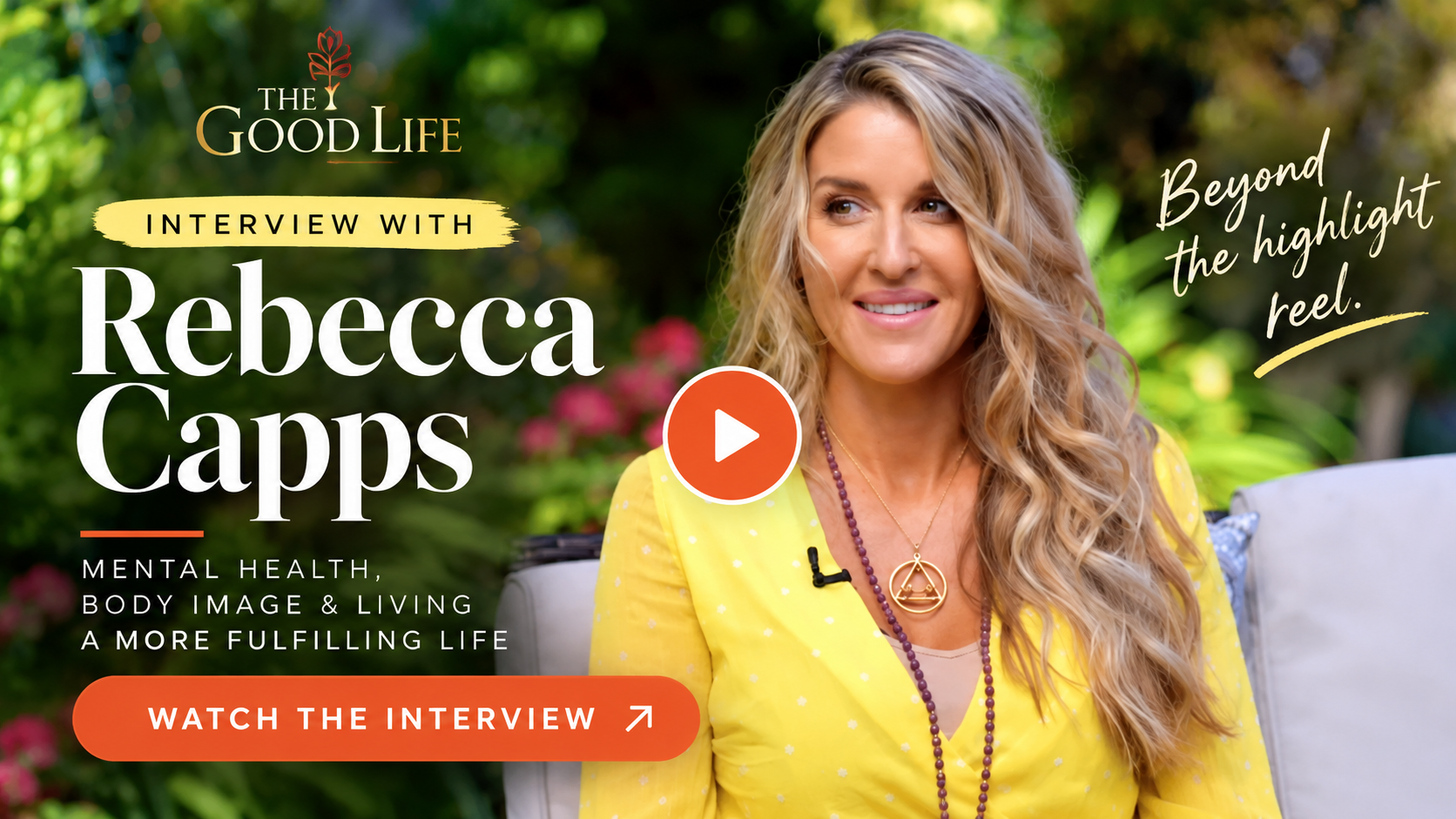 Original video thumbnail for Good Life TV interview with Rebecca Capps