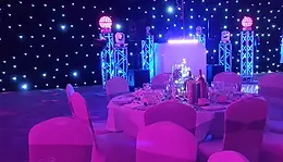 Outdoor corporate party venue