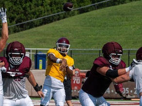 Impressive performances on both sides of the ball during SIU’s first live scrimmage