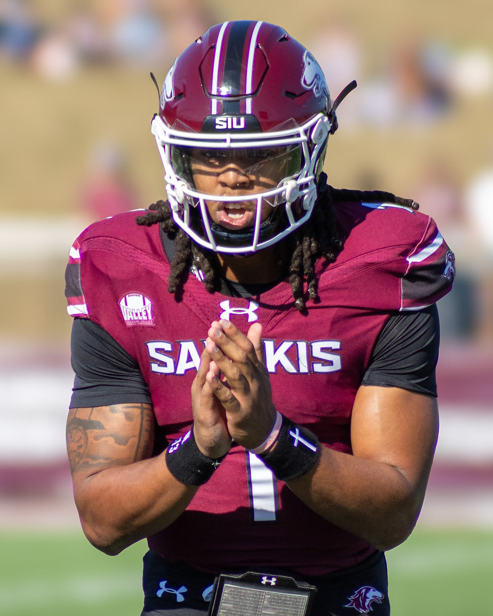 Hill said the Salukis will be careful with DJ Williams' activity during spring ball.