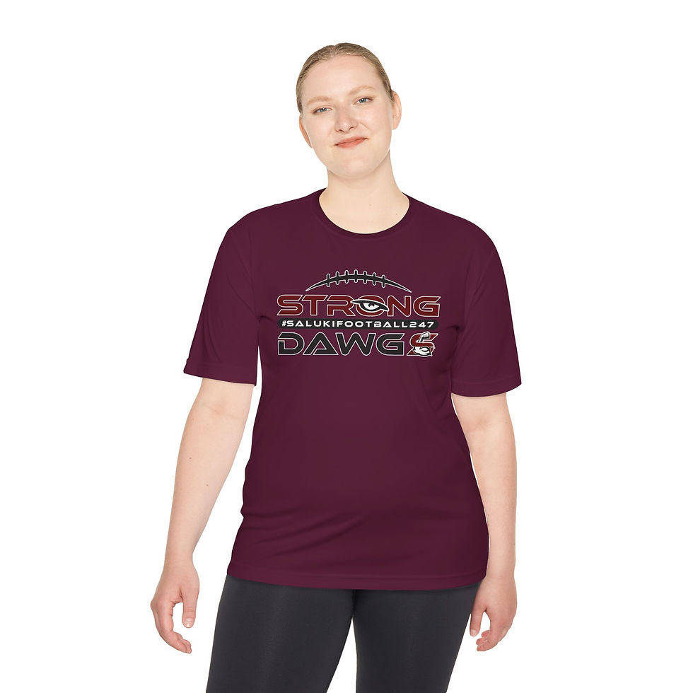 Thumbnail: StrongDawgs Moisture Wicking Tee (White, Maroon, Black)