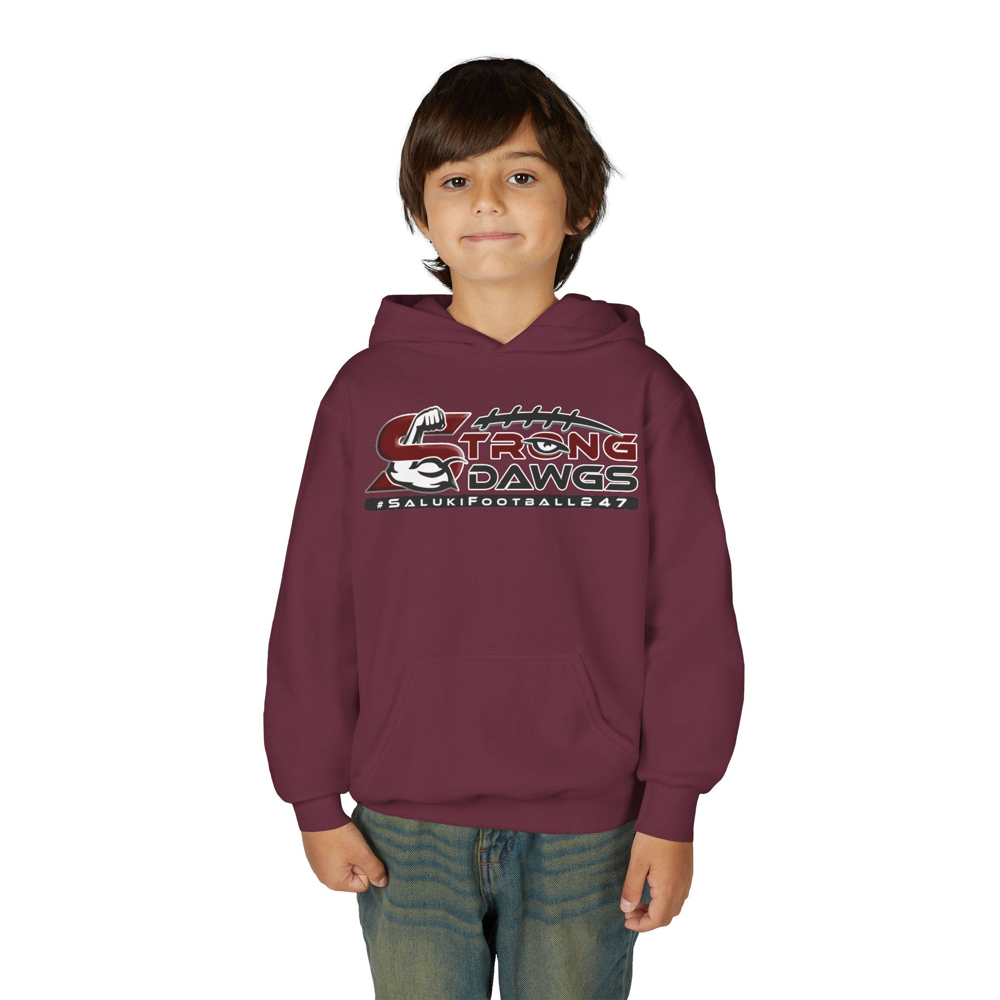 StrongDawgs Youth Hoodie by Gildan