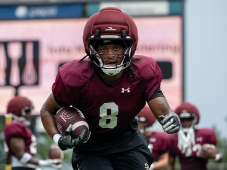 Yoga helps running back Chandler Chapman add a new wrinkle to his game