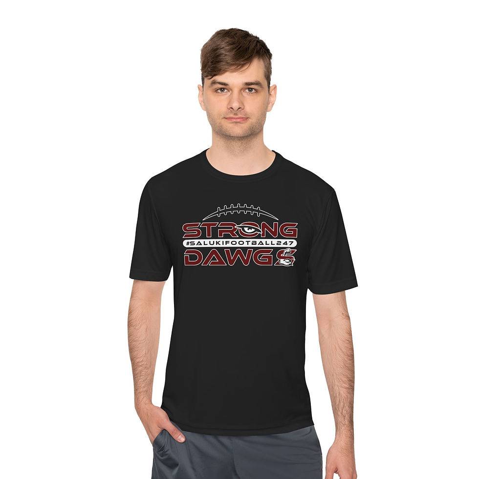 Thumbnail: StrongDawgs Moisture Wicking Tee (White, Maroon, Black)