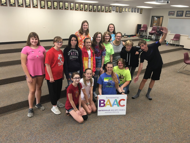 Choreographer Danyel Mann visits Batesville Middle School Choir