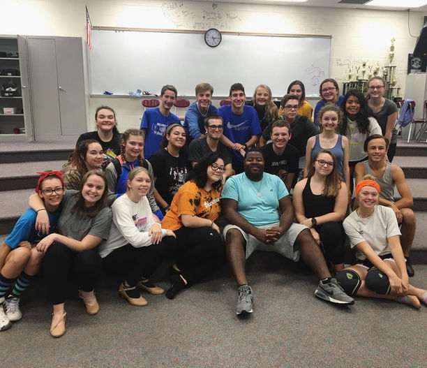Ja'Shon Burks visits BHS Choirs
