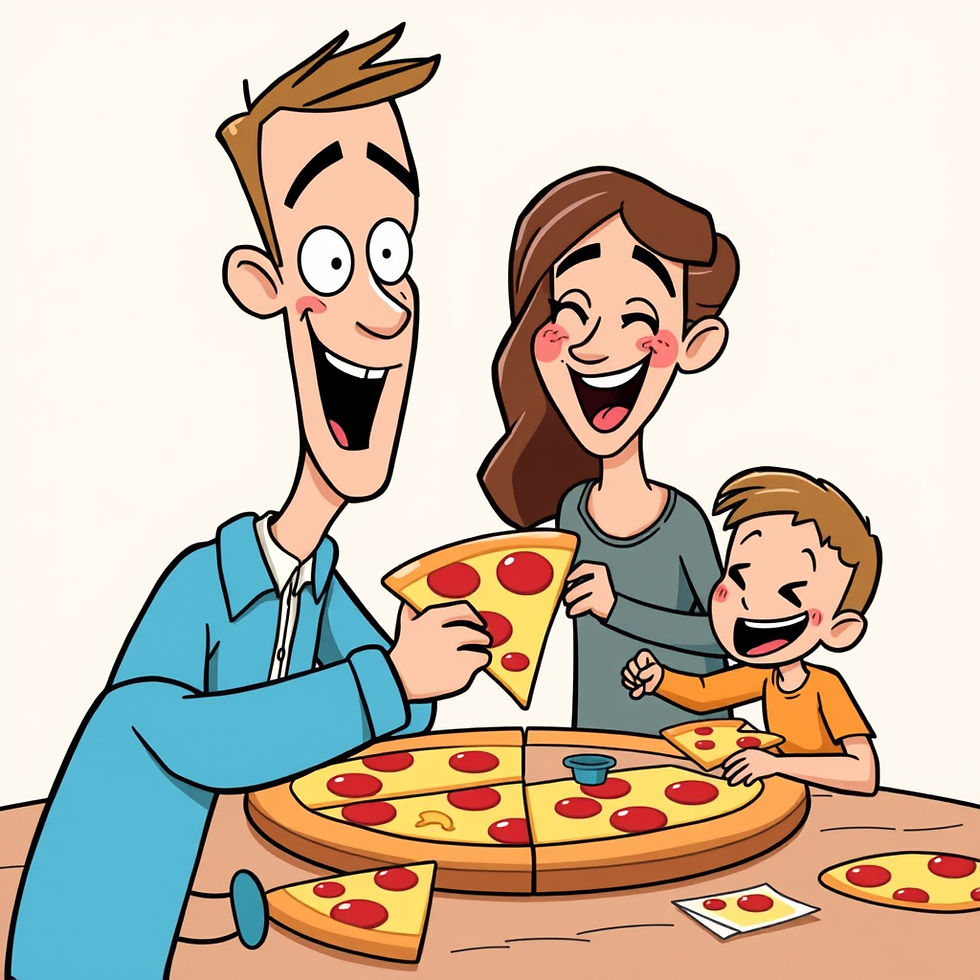 🍕 Pizza & Puzzle Party