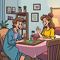 in home with care giver playing board games .jpg