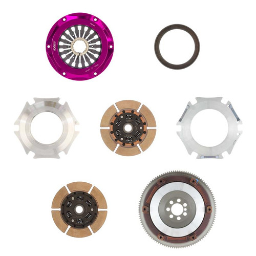 Exedy HD Twin Plate Clutch Kit 20082015 Evo X Chag Tuned