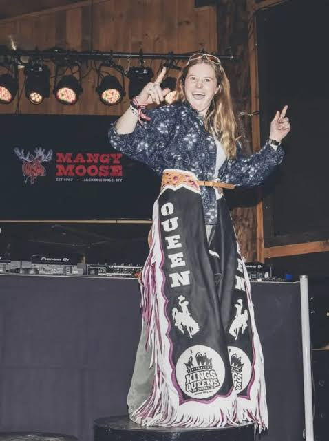 Piper Poses After Winning Queen of Corbets in 2026