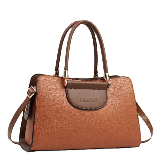 Miniature : Vegan Leather Stroller Caddy Bag Genuine PU Leather Women Tote Bag Waterproof Ba