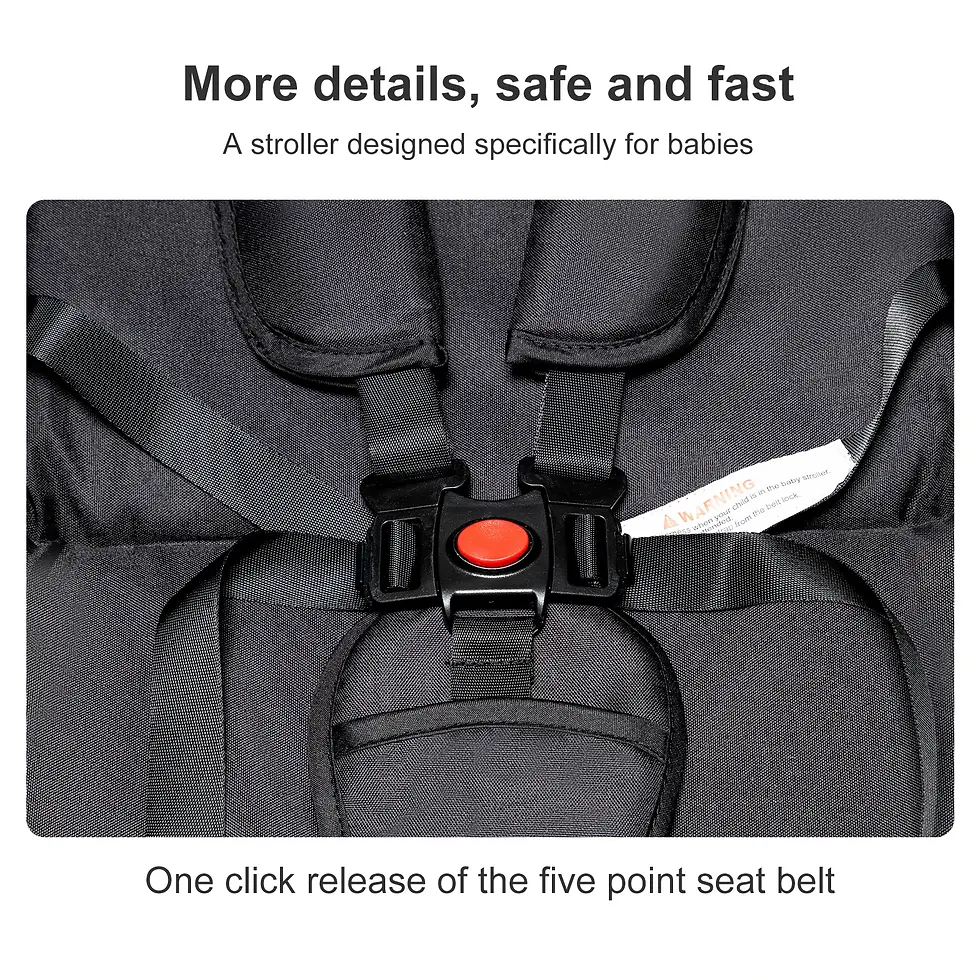 Miniature : Luxury 3 in 1 Baby Stroller With Car Seat and Bassinet High