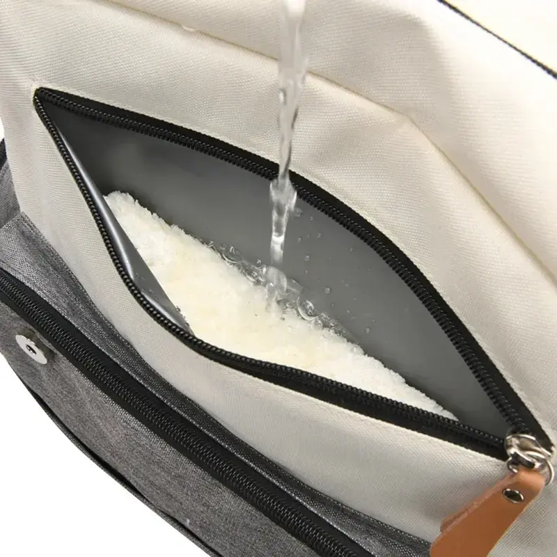 Miniature : Baby Nappy Bag Mummy Diaper Bag Backpack Waterproof Storage H