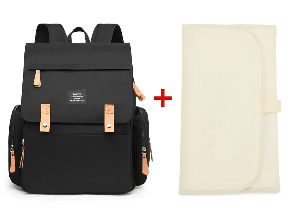 Miniature : Baby Nappy Bag Mummy Diaper Bag Backpack Waterproof Storage H