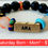 Thumbnail: "Born Day" Named Bracelets/Cedi Beads 