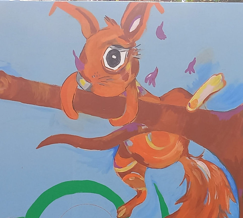 Mural at Laerskool Pretoria- Oos.