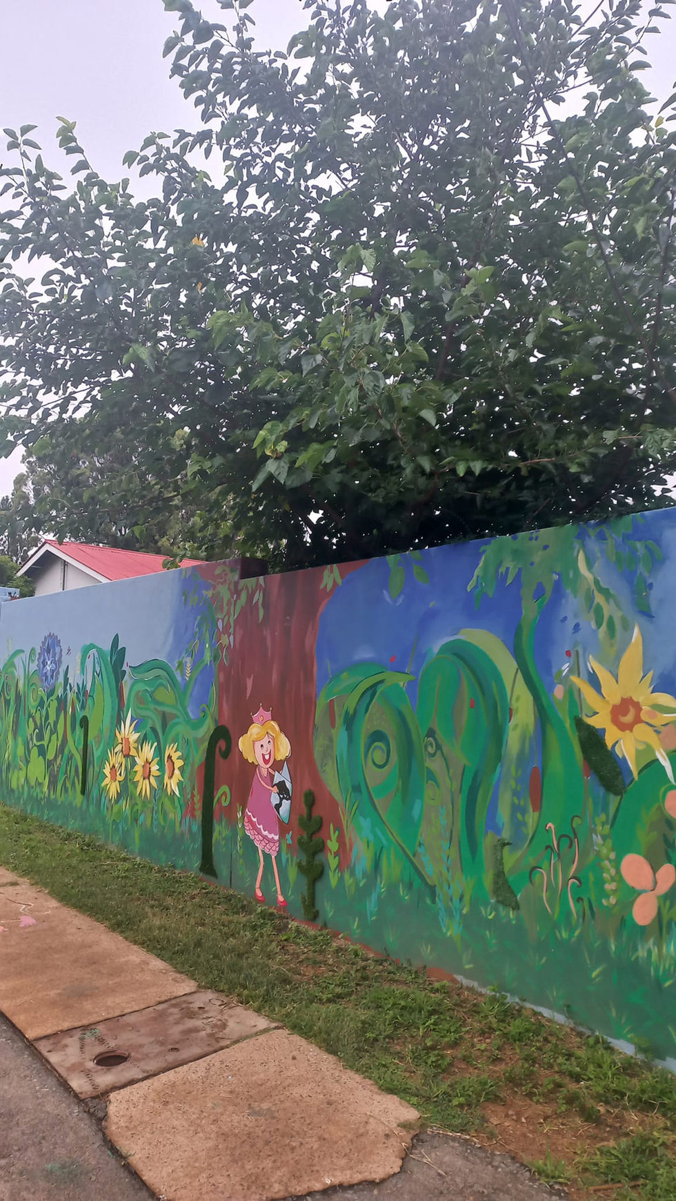 Interactive mural