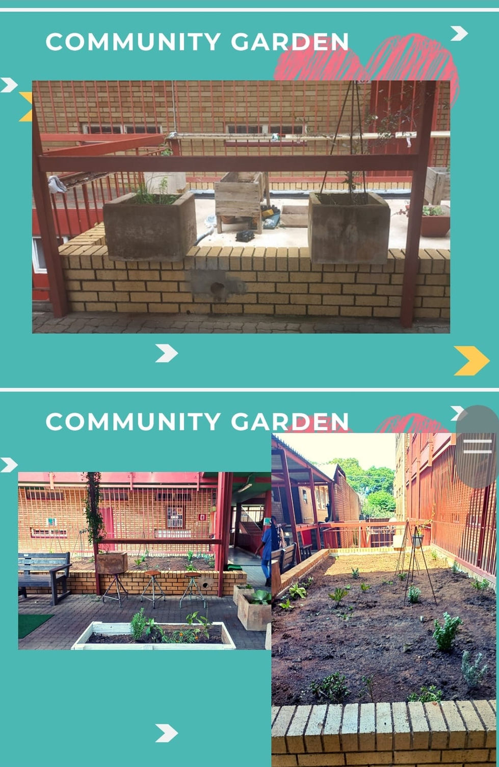 Community project in Sunnyside Pretoria
