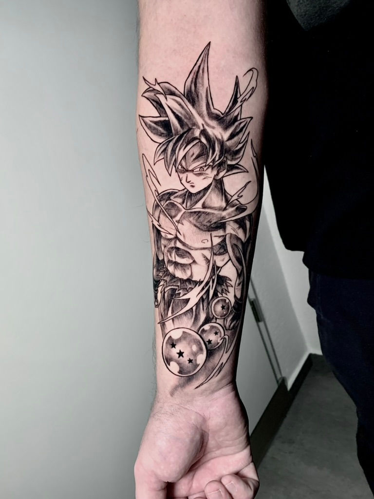Son Goku Tattoo Dragon Ball