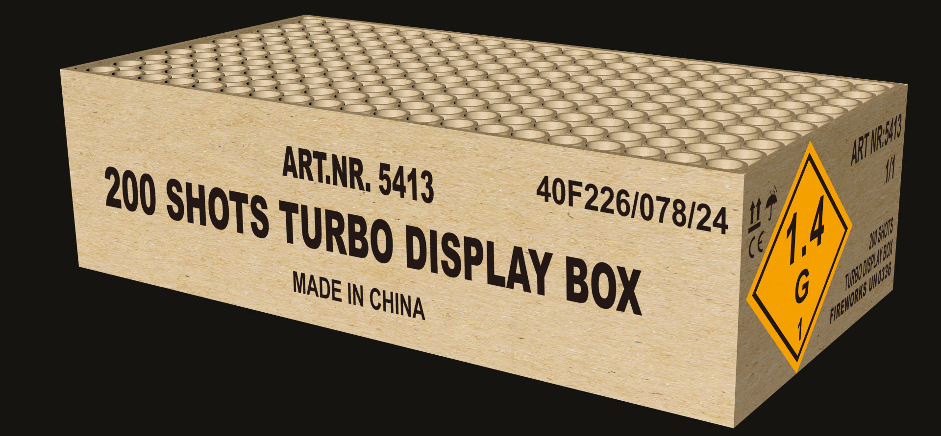 200 Shots Turbo Display Box