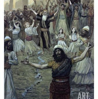Poole on 1 Samuel 10:9-12: Saul among the Prophets