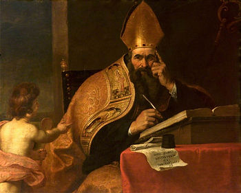Artist's Depiction of Augustine