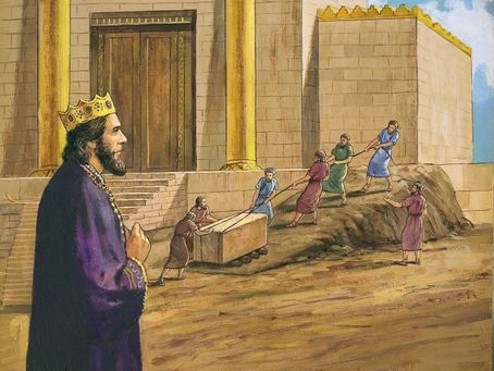Poole on 1 Kings 6:7-10: Solomon's Temple: Materials and Chambers