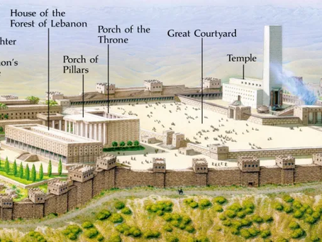 Poole on 1 Kings 7:1-5: Solomon's House, and the House of the Forest