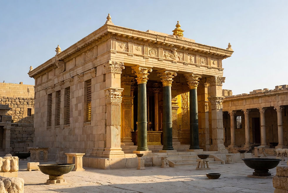 Poole's Outline of 1 Kings 6: Solomon's Temple