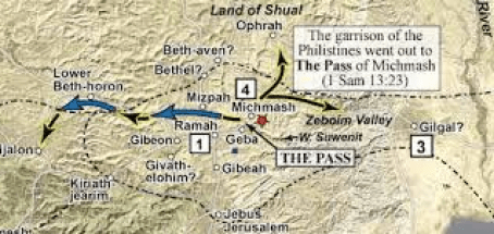 Poole on 1 Samuel 13:15-23: Unarmed and Afraid before Enemies
