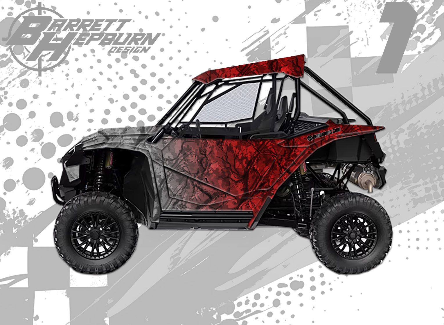 Treefade (Honda Talon / Talon 4 Wrap Kit)