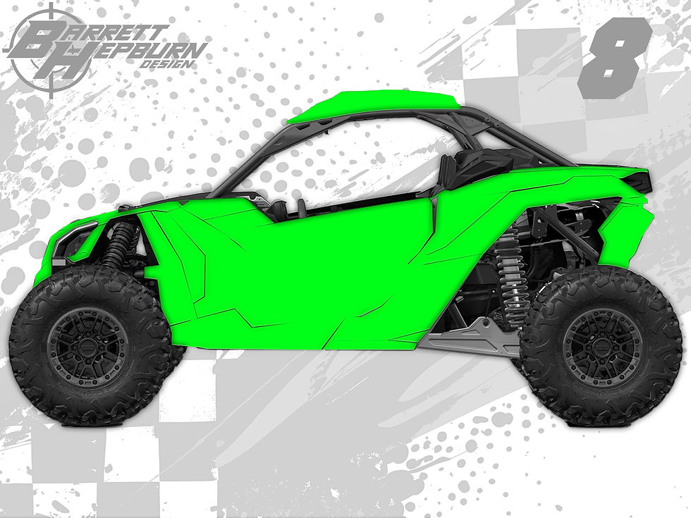 Thumbnail: Color Pop - Solid (Can-Am Maverick X3 Wrap Kit)
