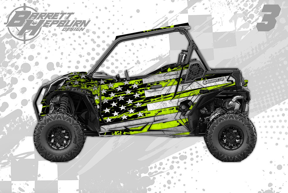Thumbnail: Graffiti Flag (Can-Am Maverick Sport / Maverick Trail Wrap)