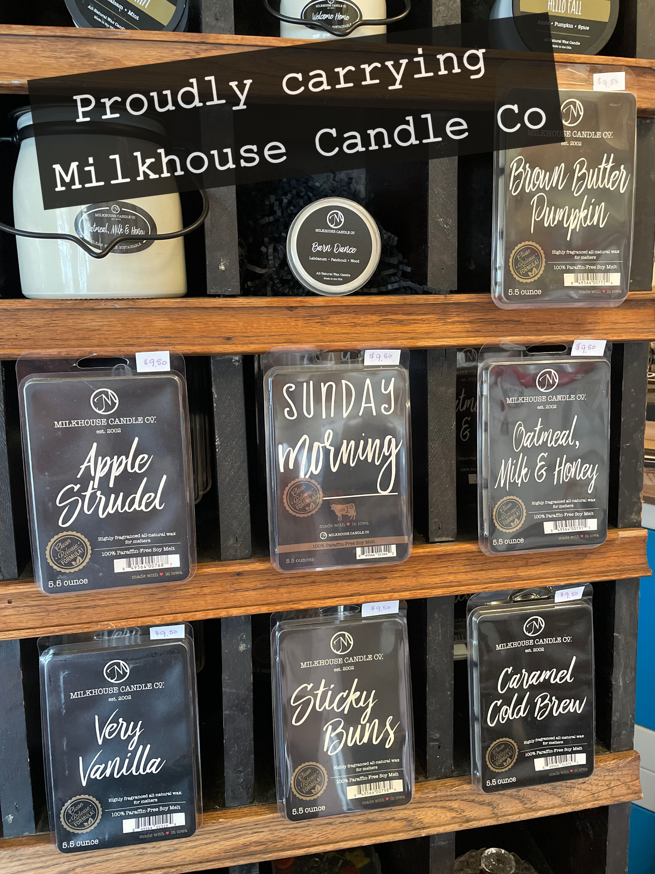 Milkhouse Candle Co Waxmelts