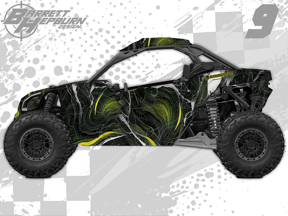 Thumbnail: Topographic Marble (Can-Am Maverick X3)